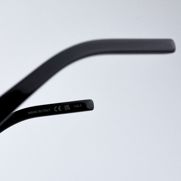 NEW Saint Laurent SLM124 001 Black Grey Square Women Sunglasses Saint Laurent Women AUTHENTIC Sunglasses Black Grey Square  main image 3